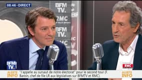 François Baroin face à Jean-Jacques Bourdin en direct