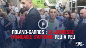Roland-Garros - La jeunesse française s'affirme peu à peu