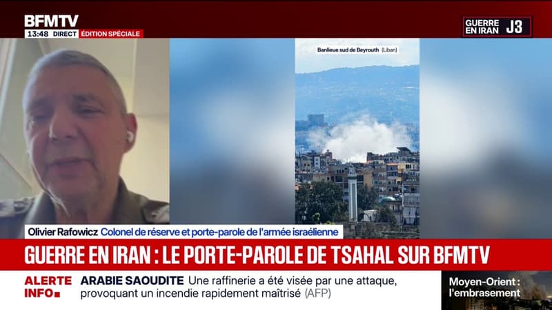 Chef du renseignement du Hezbollah tué par Tsahal: "L'objectif est de ne laisser en aucun cas le Hezbollah menacer de nouveau Israël", explique le porte-parole de l'armée israélienne
