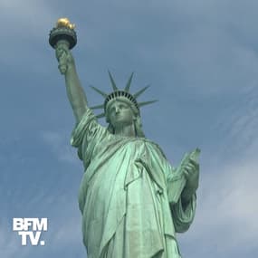 "C'est tellement rare": à New York, ces quelques visiteurs ont la statue de la Liberté pour eux