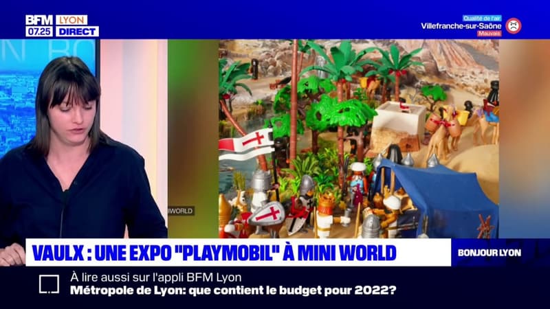 Vaulx-en-Velin: une exposition Playmobil à Mini World
