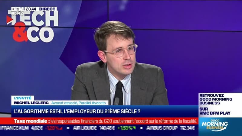 Michel Leclerc (Parallel Avocats) : L'algorithme est-il l'employeur du 21ème siècle ? - 13/10