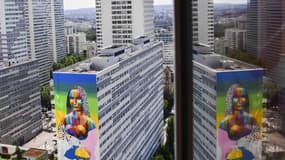 Une oeuvre de street-art dans le 13e arrondissement de Paris