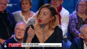Mort de Julie Douib -"Si @MarleneSchiappa nous écoute, qu'on foute la paix aux femmes, je veux des campagnes de prévention à destination des hommes violents !" @joelle_dago #GGRMC 