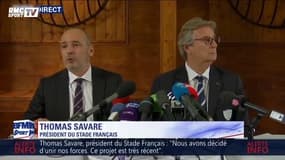 Fusion Racing 92 et Stade Français : "Nous garderons les valeurs des deux clubs" - Thomas Savare