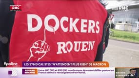 Les syndicalistes "n'attendent plus rien" d'Emmanuel Macron 