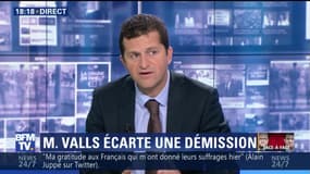Présidentielle 2017: Manuel Valls écarte l'éventualité de démissionner du gouvernement (1/2)