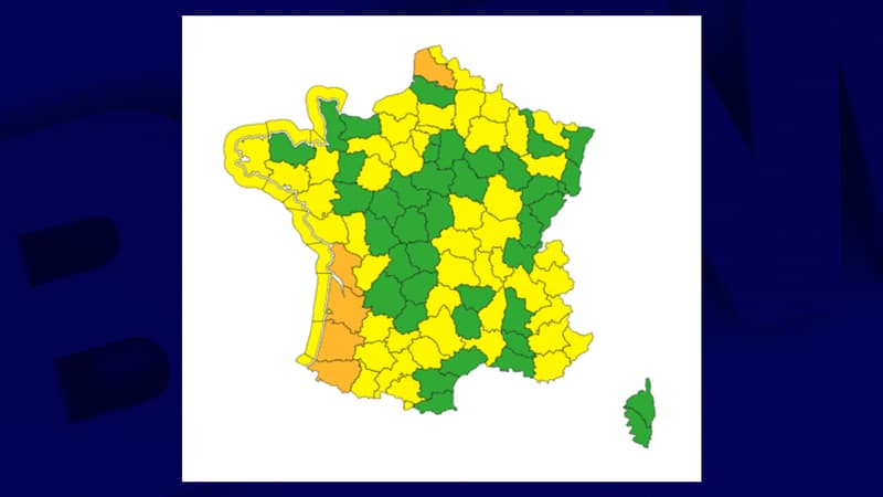 Cinq départements sont placés en vigilance orange pour "crues" ce samedi 10 février 2024