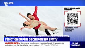 Le père de Guillaume Cizeron, champion olympique de danse sur glace avec Gabriella Papadakis aux JO de Pékin, témoigne sur BFMTV