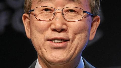 Ban Ki moon ne s'attendait pas à ce que la communauté internationale soit si généreuse
