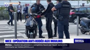 Nice: une opération anti-rodéos dans le quartier des Moulins