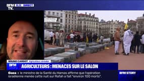 Mobilisation des agriculteurs: "Je pense que ça va redémarrer", affirme le céréalier Bruno Cardot