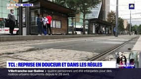 Une reprise en douceur et dans les règles dans les transports lyonnais