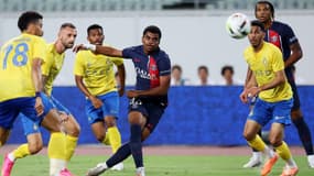 Noha Lemina lors de PSG-Al Nassr le 25 juillet 2023 au Japon