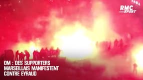OM : Des supporters marseillais manifestent contre Eyraud