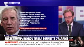 Taxes Trump: "La situation mondiale est absolument dramatique d'un point de vue macro-économique", indique Antoine Armand, ancien ministre de l'Économie