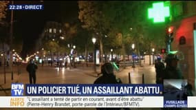 Tirs sur les Champs-Elysées: L'auteur des coups de feu "était connu de la DGSI"