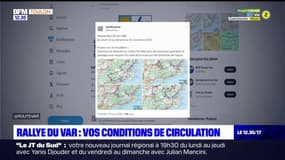 Rallye du Var: les conditions de circulation de ce vendredi 24 novembre