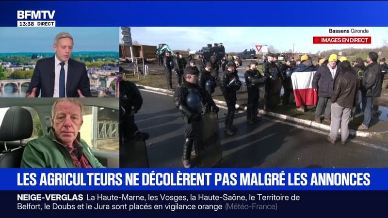 Colère des agriculteurs: "Ce métier est devenu invivable", déclare le vice-président de la FNSEA Luc Smessaert