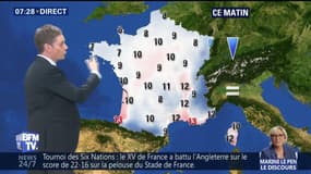 La météo pour ce dimanche 11 mars 2018