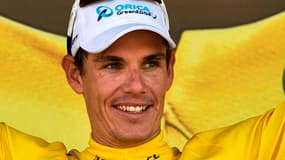 Daryl Impey maillot jaune du Tour de France