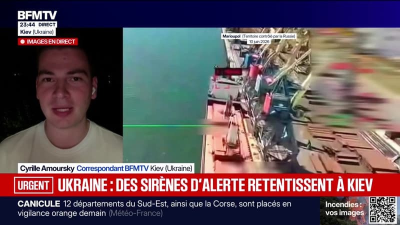 Guerre en Ukraine: des sirènes d'alerte retentissent à Kiev ce vendredi