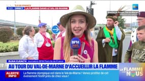 La flamme olympique est passée par le marché de Rungis, un brunch était organisé pour l'occasion