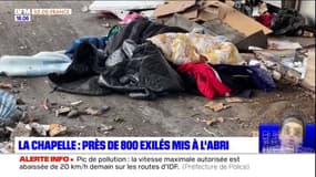 Paris: près de 800 migrants mis à l'abri à La Chapelle
