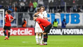 Valentin Rongier et Mattéo Guendouzi après OM-Rennes