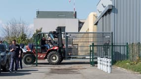 L'installation d'un hôpital militaire de campagne à Mulhouse a commencé ce jeudi 19 mars 2020.