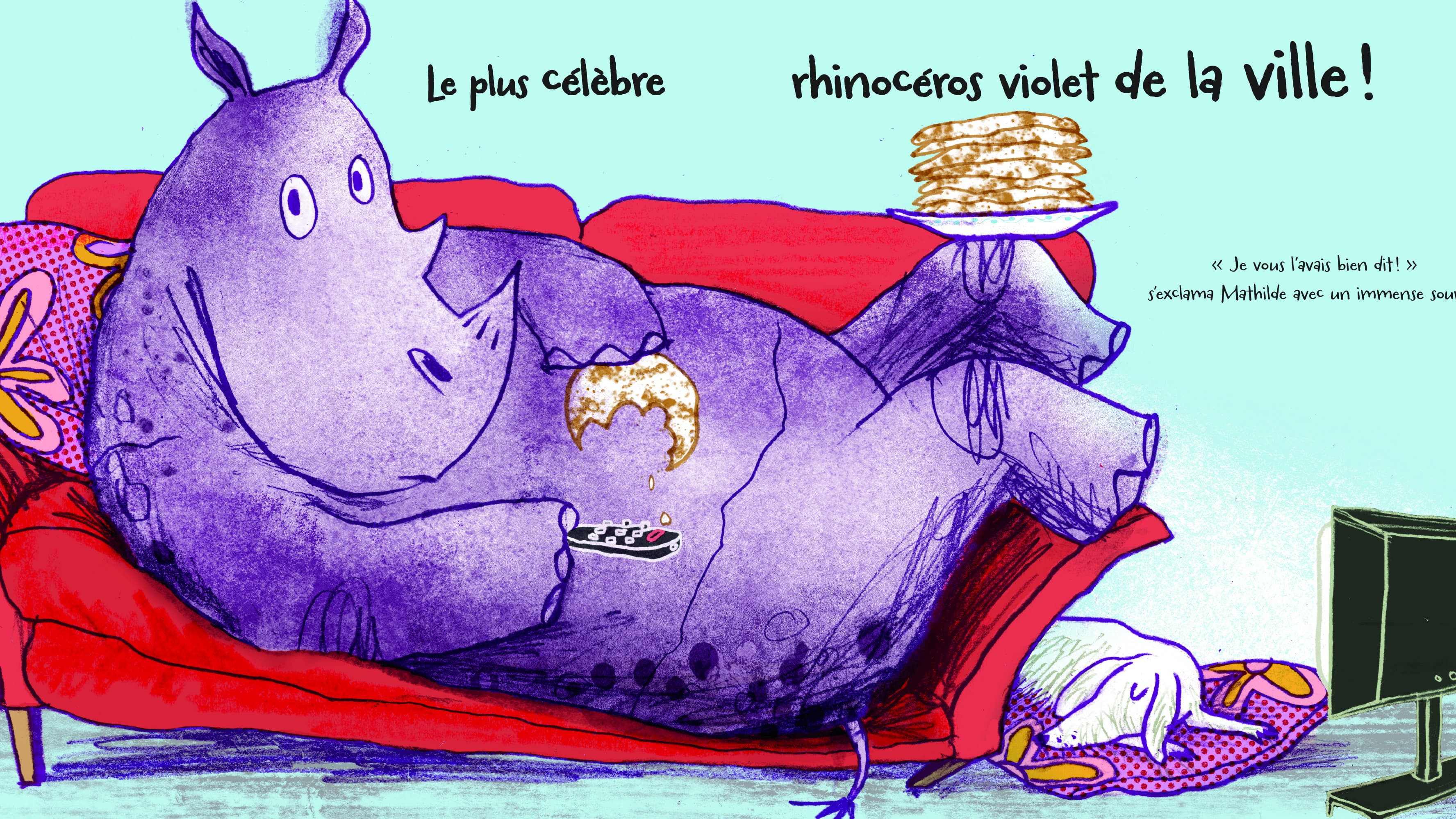 Le Livre Pour Enfants De La Semaine Les Rhinos Ne Mangent Pas De Crêpes