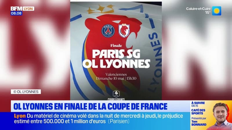 OL Lyonnes en finale de la Coupe de France