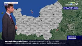 Météo Normandie: un mardi sous les nuages et les averses, 10°C à Évreux et 13°C à Saint-Lô