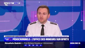 "On a de tous les profils": le commissaire Quentin Bevan revient sur le coup de filet contre la pédocriminalité réalisé par l'office des mineurs de la Police judiciaire