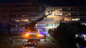 Un incendie dans un appartement à Antibes le 2 mars 2023