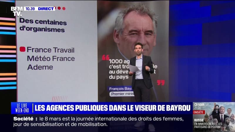 LES ÉCLAIREURS - Les agences publiques dans le viseur de François Bayrou