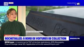 L'histoire du jour: à bord de voitures de collection à Rochetaillée-sur-Saône