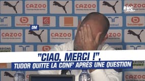 OM : "Ciao, merci !" Tudor quitte la conférence de presse après une question trop difficile