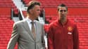 Louis Van Gaal et Angel Di Maria