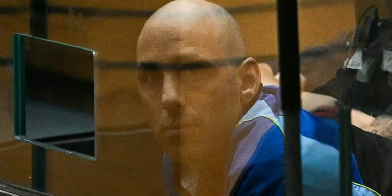 Cédric Jubillar, le 22 septembre 2025, devant la cour d'assises du Tarn, à Albi
