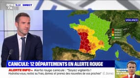 Canicule: 12 départements placés en vigilance rouge