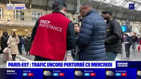 Paris-Est: trafic encore perturbé ce mercredi