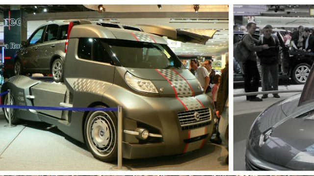 En 2006, sur le Mondial de l'Automobile Porte de Versailles, il y avait déjà de drôles de concept-cars.