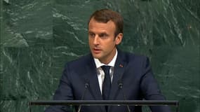 "La nature nous rappelle à l'ordre", déclare Macron à la tribune de l'ONU