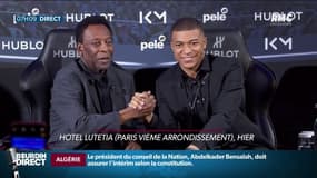 Rencontre au sommet entre Kylian Mbappé et Pelé