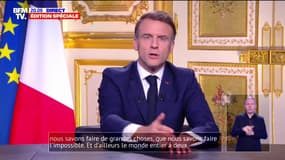 "C'est la même chose qu'il nous faut faire pour la Nation": Emmanuel Macron souhaite s'inspirer du chantier de Notre-Dame et du succès des JO pour les mois à venir