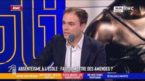 Des amendes pour les parents d'élèves absents à l'école : "Pourquoi pas" juge Charles Consigny