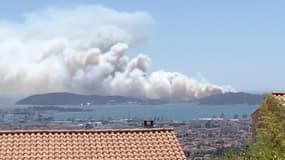 Incendie Saint-Mandrier - Témoins BFMTV