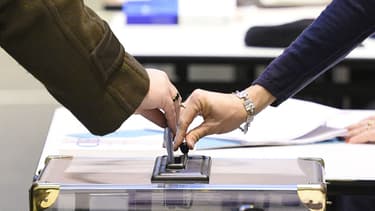 Bureaux de vote. - Damien Meyer - AFP