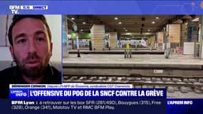 Grève SNCF: "Ce sont eux les responsables de cette grève", affirme Bérenger Cernon (LFI-CGT Cheminots), au sujet du gouvernement